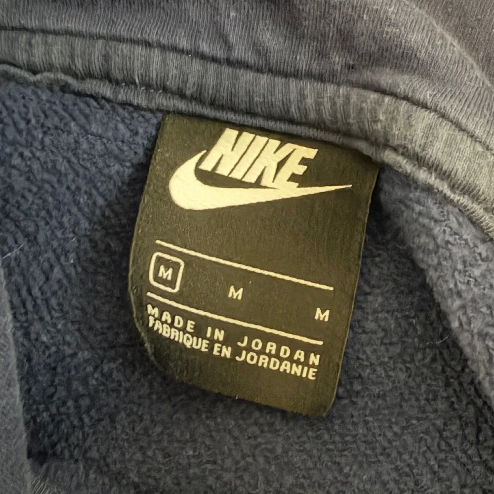 Nike Mens Sportswear Full Zip Hoodie Navy Blue Fleece Futura Logo Size M